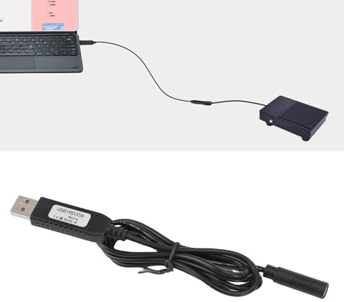 Ouitble Adaptador USB a jack de 3,5 mm de audio, cable USB con conversor de interfaz de sonido de 3,5 mm, compatible con teclado Wins Mouse para pruebas de fábrica de juegos