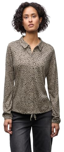 Street One Leo-Shirt im Tunika-Shirt Sanded beige 40