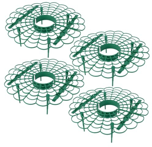 VICASKY 4pièces Support pour Fraises Tuteurs pour Fraises Arbre à Grimpantes Support pour Potirons Jardinière Suspendue pour Étagères De Culture pour