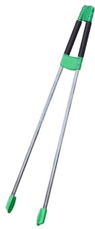 AMSLSIU Trash Claw Grabber Long Trash Garbage Picker Grabber Rustproof Litter Pick Up Stick Tong Ergonomic Anti Slip Handle Reacher Tool For Elderly Garden Litter Picker, Green, 88cm