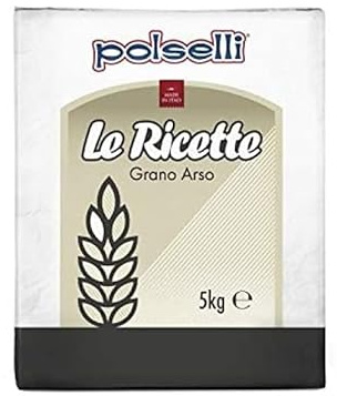 Farina di GRANO ARSO Polselli Kg. 5