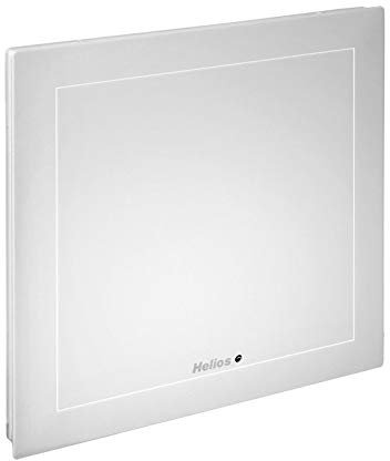 Abdeckung für Helios ELS ab Baujahr 2007 weiß mit Filter, Gitterblende Ersatzblende Ersatzdeckel Deckel Abdeckplatte Blende