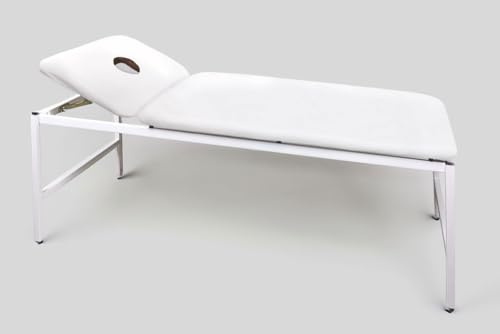 Spannbezug für Massageliegen, Behandlungsliegen, Therapie-u.Kosmetikliegen mit und ohne Gesichtsschlitz Öko-Text, Frottier Castejo (85x200 wischdesinfizierfar mit Schlitz)