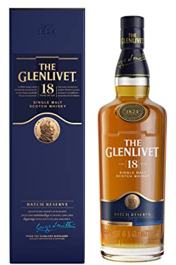 The Glenlivet 18 años Whisky escocés de malta, 700 ml