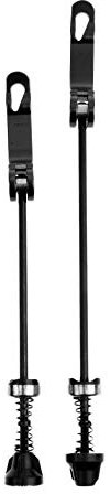 YUNHOME Fahrrad-Schnellspanner Fahrrad Achse Steckachse Fahrrad 2 Stück MTB Bike Spieße Vorne Und Hinten Schnellspanner Clip Hebel Achse Eisen + Aluminiumlegierung Schnellspanner 167/195 Mm-Schwarz