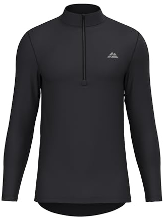 DANISH ENDURANCE Men's Sustain Long Sleeved Jersey L Black 1-Pack