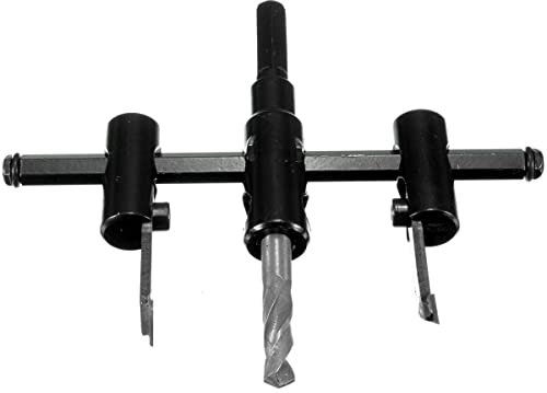 30-300mm Adjustable Circle Hole Cutter Hole Saw Drill Bit Round Cutting Wood Cutter for Woodworking