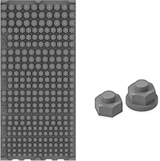 NATEFEMIN Remache de tornillos de modelo DIY para mejorar los detalles del modelo, fácil de cortar, instalar y quitar tornillos remaches, kit surtido