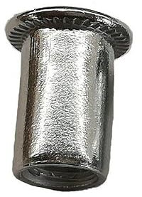 Blindnietmuttern Aluminium Nietmuttern Flachkopf M4 M5 M6 M8 Gewindenieten (50, M8 klemmt 1,0-3,0mm)