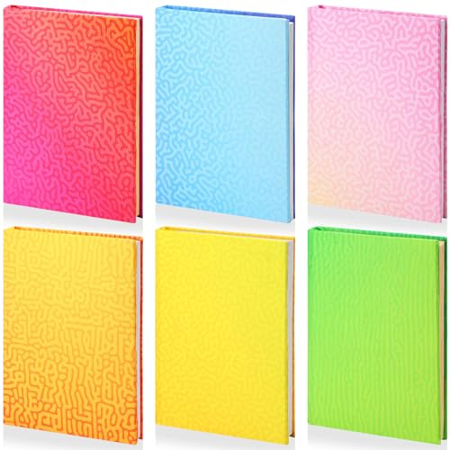 Yexiya Dehnbare Buchumschläge aus Stoff, buntes Muster, waschbar, wiederverwendbar, schützende Lehrbuchhülle für Hardcover-Lehrbücher bis 22,9 x 27,9 cm, 6 Stück | Stoff-Buchschutz, waschbar, wiederverwendbar, Buchsocken, schützende Lehrbuchhülle für Hardcover-Lehrbücher bis 22,9 x 27,9