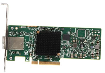 LSI 9300 8e Controller Card, 12G External PCIe SAS HBA, 8-Port, Host Bus Adapter, IT Mode, for Windows//Solaris/VMware/FreeBSD