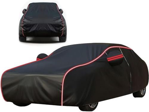Autoabdeckung Vollgarage Für Audi A4 Allroad, Autoschutzhülle, Thin, Auto Abdeckplane Winter, Auto Abdeckplane Staub Mit Reflexstreifen AXR1106LK