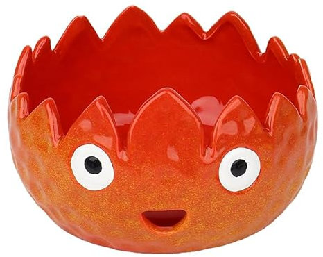 Ucuse Ciotola per filato di fiamma per uncinetto ciotole per lavori a maglia ciotole carino fatto a mano in ceramica di fiamma ciotole di filato di ceramica di grandi dimensioni ciotola per uncinetto