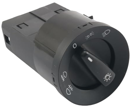 BONRYAN Scheinwerferschalter Nebelscheinwerfer Lichtschalter Passend für VW Golf GTI 4 MK4 - Passat 3BG 3B Polo T5 Bora Sharan 1C0941531A
