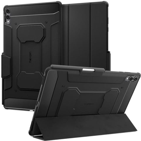Spigen Rugged Armor Pro Case Compatible with Samsung Galaxy Tab S11 Ultra 14.6 inch (2025) - Black