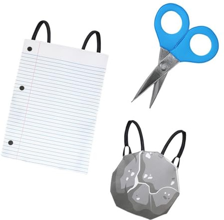 Oshhni Schere-Stein-Papier-Kostüm für, multifunktionales, Robustes Karnevalsspiel