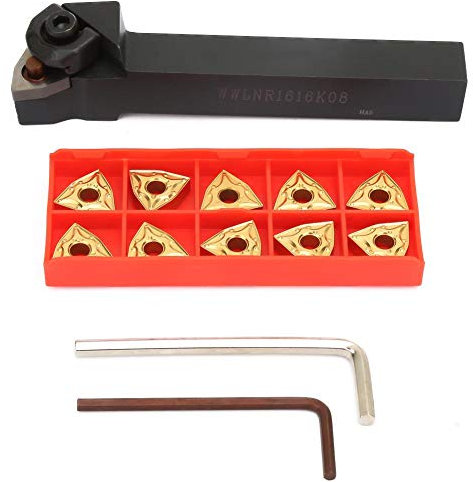 13 En 1 Juego de Soporte Para Herramientas de Torneado Barra de Torno Con Inserciones de Carburo