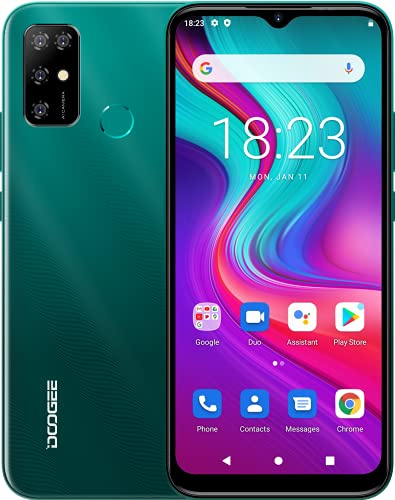 4G Téléphone Portable Débloqué Android 11 DOOGEE X96, Octa Core 2Go+32Go, Batterie 5400mAh, Caméra Trois 8MP, Écran Waterdrop 6,52 '', Smartphone Dual SIM+SD (3 Slot), Empreinte Digitale GPS Vert