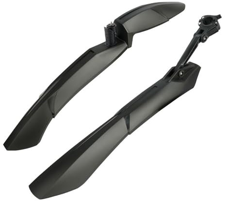PJQUEKAIPJ Fahrrad Schutzblech MTB 24 26 27,5 29 Zoll Mud Wings Vorder-/Hinterrad Kotflügel Handliche Montage Extra Länge Breite Tiefe Nut