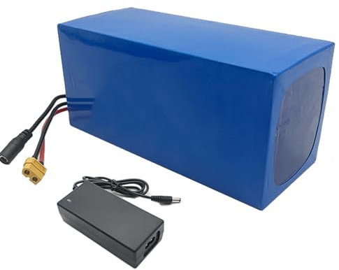 ZXLLAFT 12V 12Ah 18Ah 24Ah 30Ah 42Ah 54Ah 66AH Lithium Battery 12 Volt Rechargeable Li-ion Battery Pack for Household Inverters Small Appliances Water Pumps Audio,12V54Ah