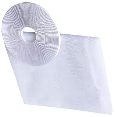 Iouyjiu Mosquitera de malla para ventana | Mosquitera para ventanas y puertas, malla fina antiinsectos, red adhesiva discreta para marcos, casa, apartamento, cocina, cuarto de baño, garaje