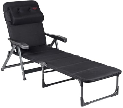 Crespo Cama Con Brazos aluminio Pintado 7 pos.Air-Deluxe Con almohada