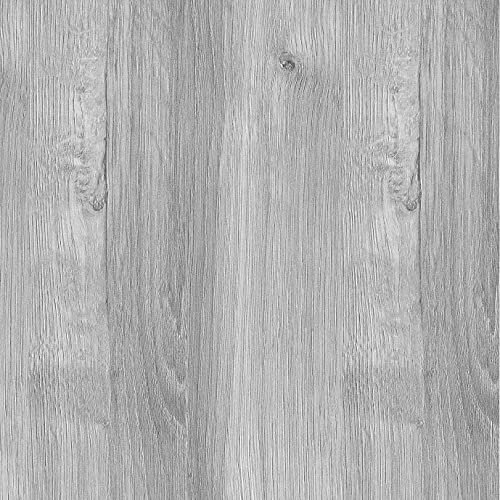 NivellPublicitari Lámina adhesiva Madera y piedras, vinilos para muebles, lámina decorativa, aspecto real, lámina para muebles, vinilo decorativo (44 x 200 cm, Pino Gris)