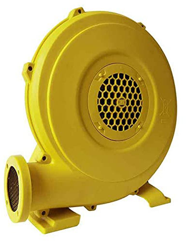 NWB Soplador para Castillo Hinchable,Ventilador de Aire Eléctrico de 680W para el Castillo Hinchable Inflable de la casa de la Despedida,Ventilador Inflable Comercial(Amarillo)