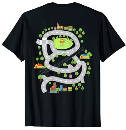 Auto-Spielmatte für Papa. T-Shirt