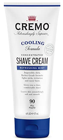 CREMO - Beruhigender Rasierschaum Für Männer | Bekämpft Irritationen | 177ml