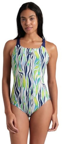 ARENA Costume da Donna Zebra Stripes Swim PRO Back della Linea Performance