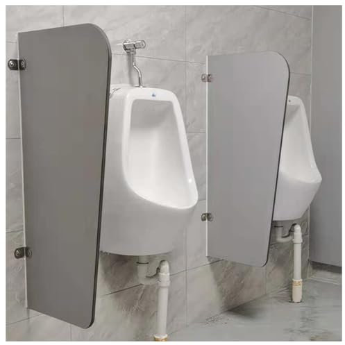Urinal-Trennwand, an der Wand montierter Urinal-Sichtschutz, Urinal-Trennwand, Toiletten-Trennwand, Urinal-Sichtschutz für Männer, Toiletten-Trennwand für Schule/Bar (Größe: 1 Stück)