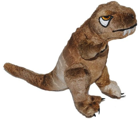 alles-meine.de GmbH Fingerpuppe/Kuscheltier - Dinosaurier Velociraptor Handspielpuppe Kasperle Dino Dinos Kasperlfigur