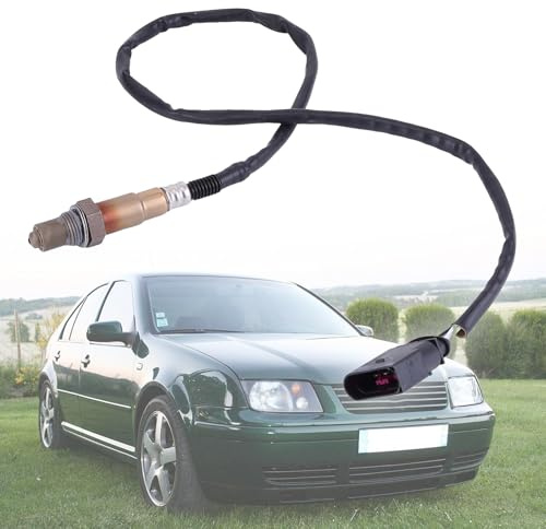 BYNYXI 0258006263 Lambdasonde nach Katalysator 4-Polig für Go-lf 4 Bo-ra 1J 1.4 16V 1.6 1.8T 2.0 Lambdasonde Regelsonde Sensor Sauerstoffsensor 760mm 0258006440 0258006237 0258006255 0258006257