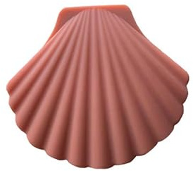 LWDXMYKW presine da Cucina 2 Pezzi in Shell Antispald Forma A di Calore Resistente al Manico Forno Microonde Supporto-Rosso