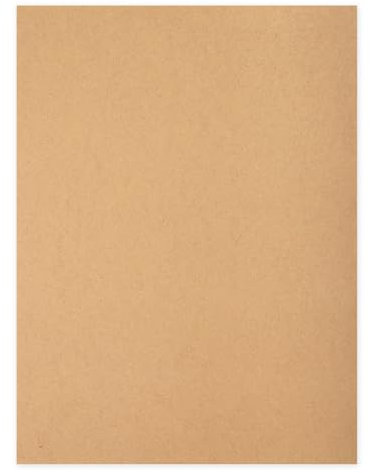 sourcing map Pannello in legno MDF per artigianato, spessore 2 mm, legno non finito a media densità, per progetti fai da te, lezioni d'arte, falegnameria, pittura (30,5 x 40,6 cm, 1 pezzo)