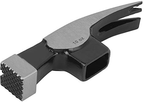 Akozon 10 Oz Angulgo Derecho Double Fork Carpenter Hammer Head Woodworking Tool para Uso de Hogares y Profesionales