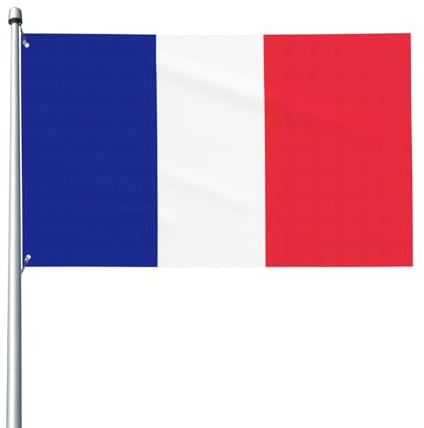Bandiera francese per esterni, per patio, prato, decorazione per feste, mostra con orgoglio il tuo stile