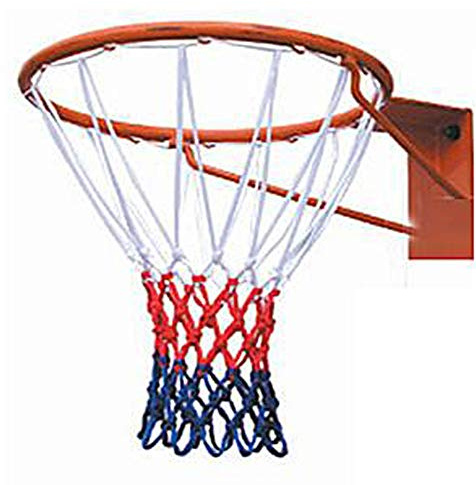 Ersatztor-Zubehör, 50 cm, 12 Schlaufen, Trainingsfelge, robust, Outdoor-Sport, langlebiges Basketballnetz, praktische Behandlung