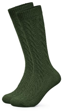 HerzSticht Herren Lange Trachtensocken (Modell: Bergdistel)