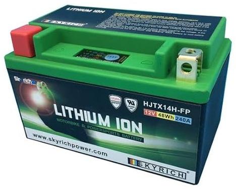HJTX14H-FP Lithium-Batterie Skyrich YTX14H-BS LiFePo4 612276 YTX14HBS Motorrad Scooter Quad Cross