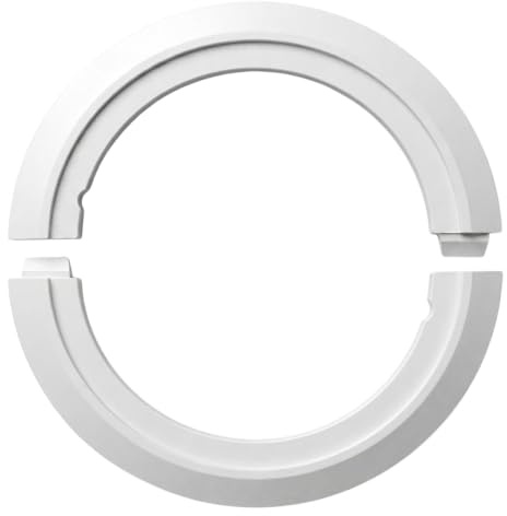 LightKlip® (3-PACK) Downlight Hole and Cracked Plaster Ceiling Repair Bezel