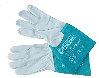 Merkle Schweißerhandschuhe WIG mit Stulpe und Pulseschutz Typ MAX-FIRE-WIG | Größe 9-11 (10)