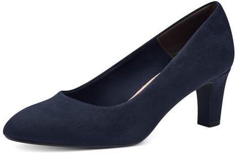 Tamaris Damen Pumps Vegan blau 40