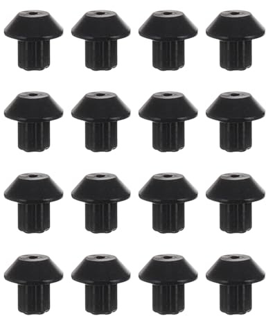 Mobestech 48Pcs Gas Range Burner Grate Rubber Feet Pads Replacement for Wb2K101 Stove Hob Foot Pads Durable Cooker Grate Feet Accessories