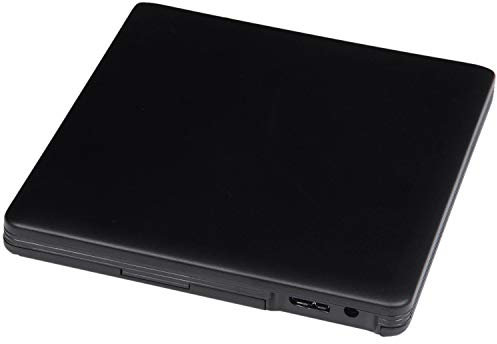 Karriter Unidad externa Bluray USB 3.0 Unidad óptica Bd-Rw quemador escritor portatil externo Blu Ray reproductor CD/DVD Rw para PC/Laptop/