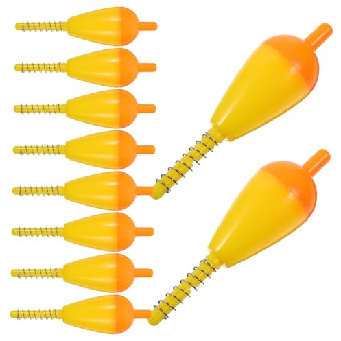 Mipcase 12pcs Fishing Floats Portable Abs Fishing Bait High Buoyancy Design for Carp and Sea Convenient Tools for Anglers