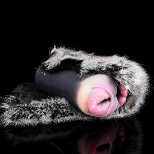 Lmgoc Silikon Mastur bator mit Kunst fell 648g Monster Realistischer Masturbator Masturbieren Sexspielzeug mit Animal Hund Vagina Analtunnel Pocket Pussy für die Männer Taschen Muschi All-Pass-Kanal
