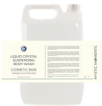 Mystic Moments | Liquid Crystal Suspending Body Wash Base | Transparent Unscented Liquid Body Wash | Paraben & Sulphate Free | 5Kg