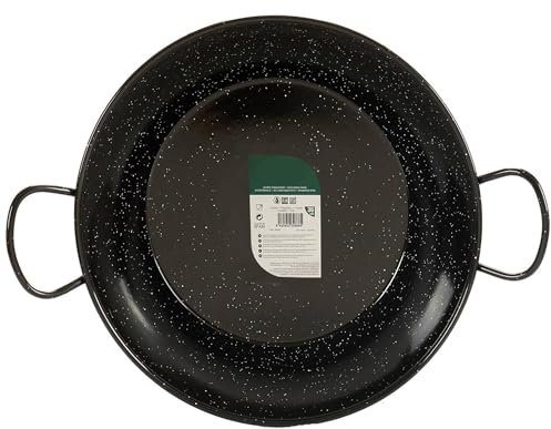 San Ignacio Sarten honda esmaltada con asas 40 cm colección LA DEHESA